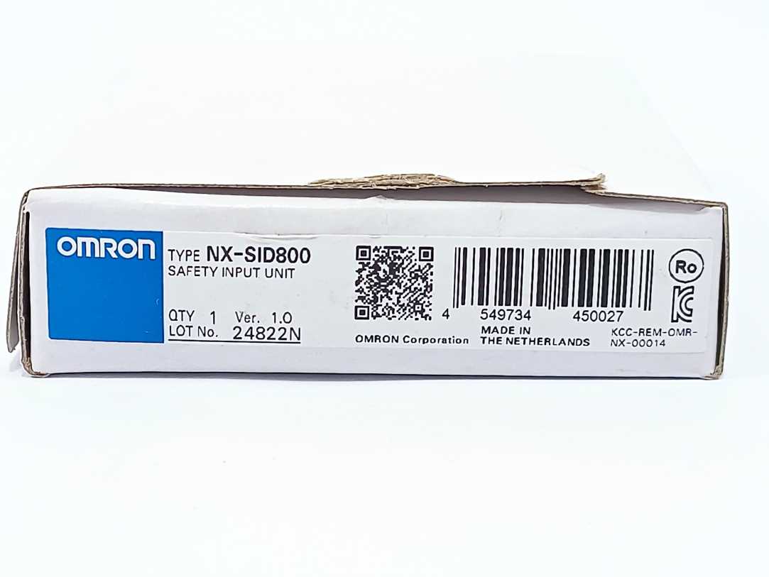 OMRON NX-SID800 Safety Input Unit