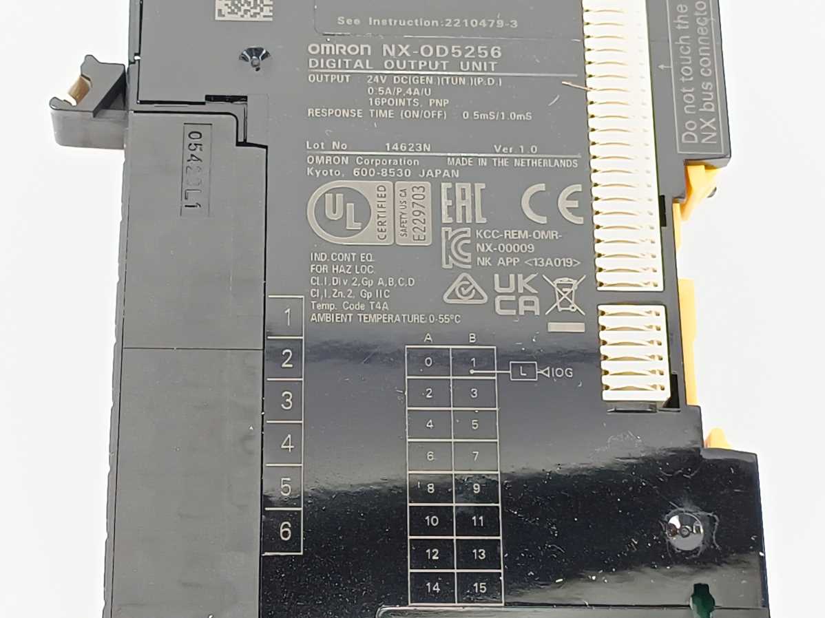 OMRON NX-OD5256 Digital Output Unit