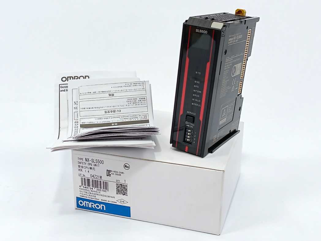 OMRON NX-SL5500 Safety CPU Unit