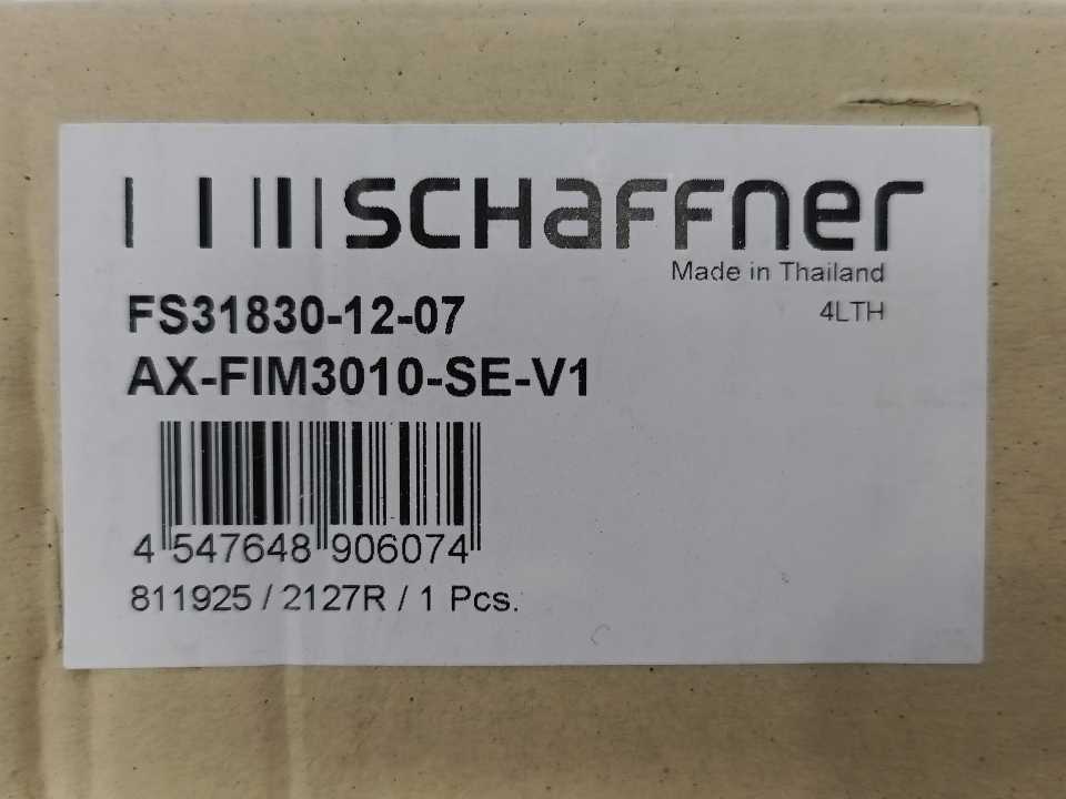 SCHAFFNER AX-FIM3010-SE-V1 Power Line Filter