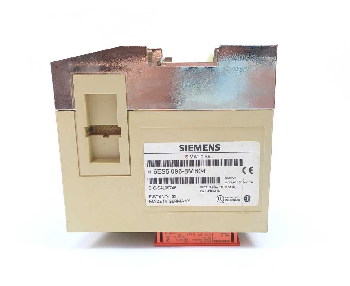 Siemens 6ES5095-8MB04 SIMATIC S5, Compact unit S5-95U