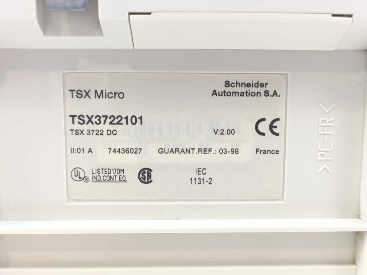Schneider / Telemecanique TSX3722101 TSX 3722 DC TSX MICRO