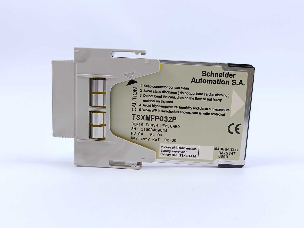 Schneider Electric TSXMFP032P 32K16 Flash Memory Card