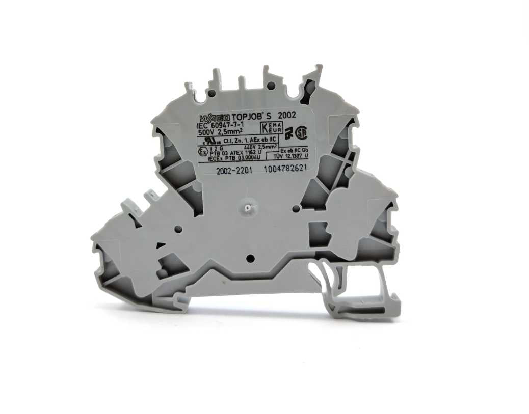 Wago 2002-2201 Double-Deck Terminal Block x64pcs