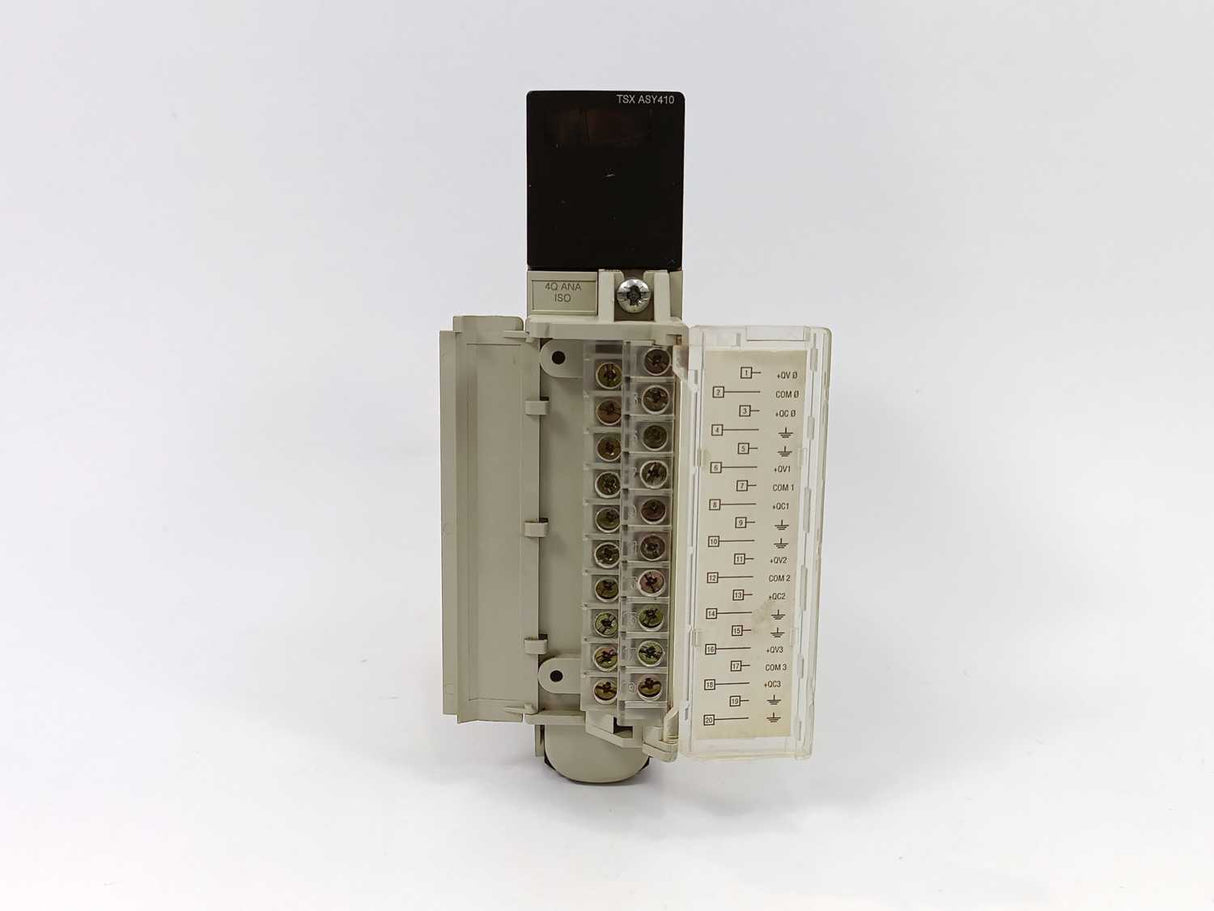 Schneider Automation TSXASY410 4 Isolated Analog Output W/ TSXBLY01