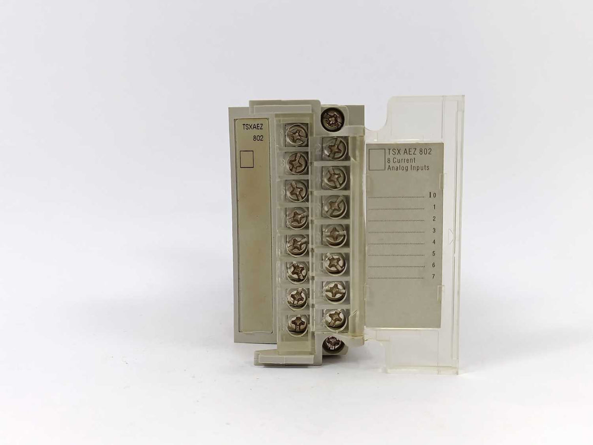 Schneider Automation TSXAEZ802 8 Analog inputs 0-20MA w/ connectors