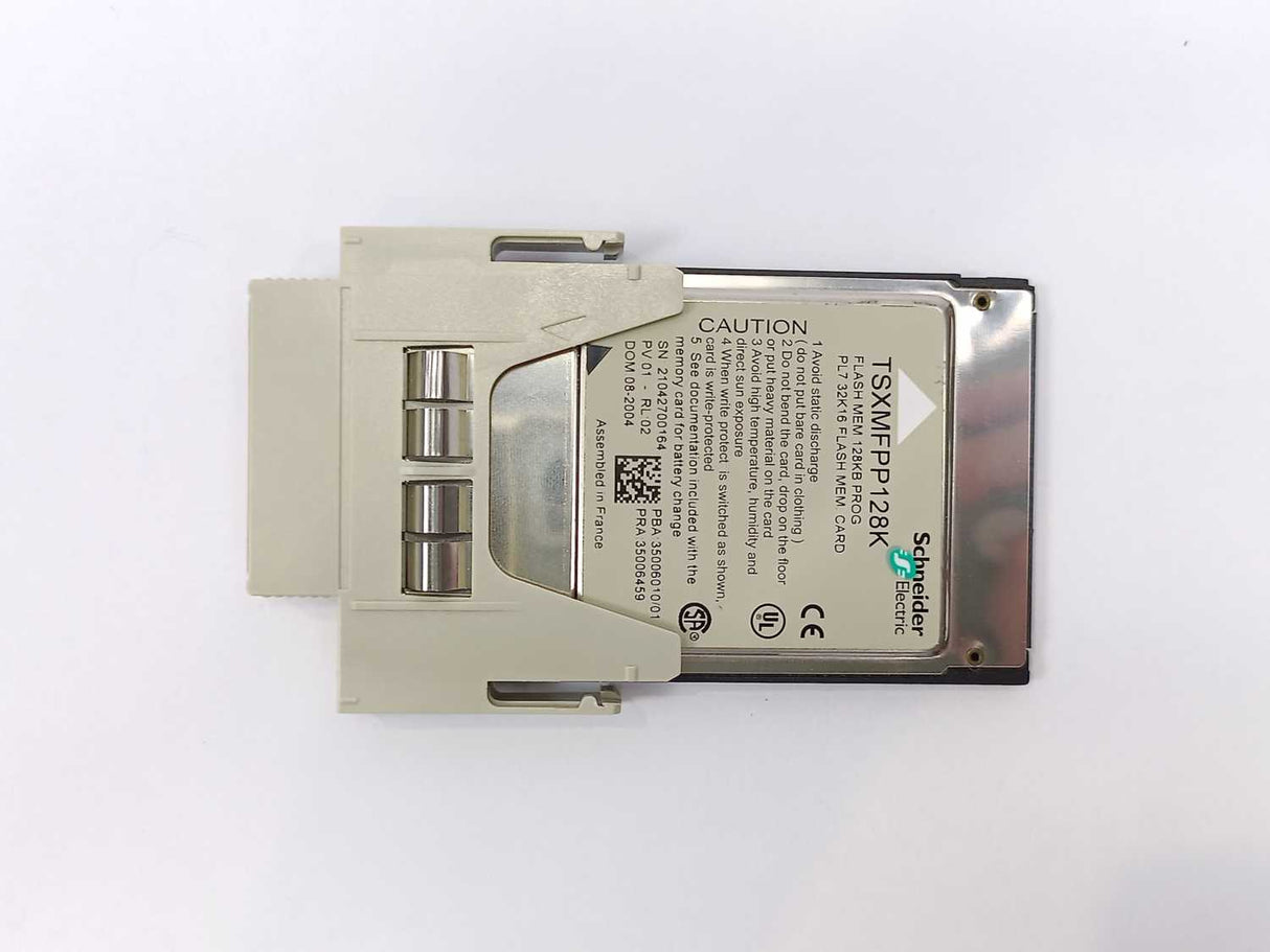 Schneider Electric TSXMFPP128K Flash Memory Card 128KB Prog
