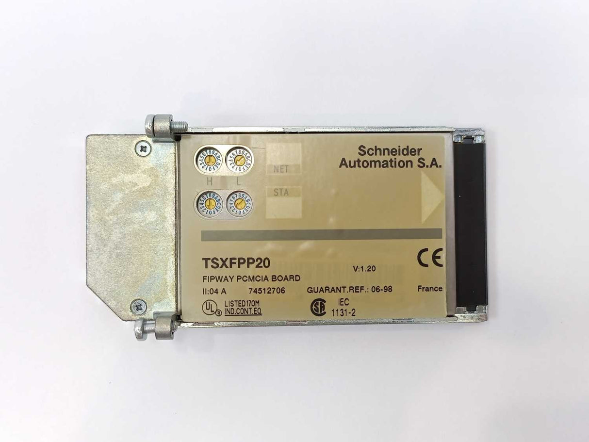 Schneider Automation TSXFPP20 FIPWAY PCMCIA BOARD