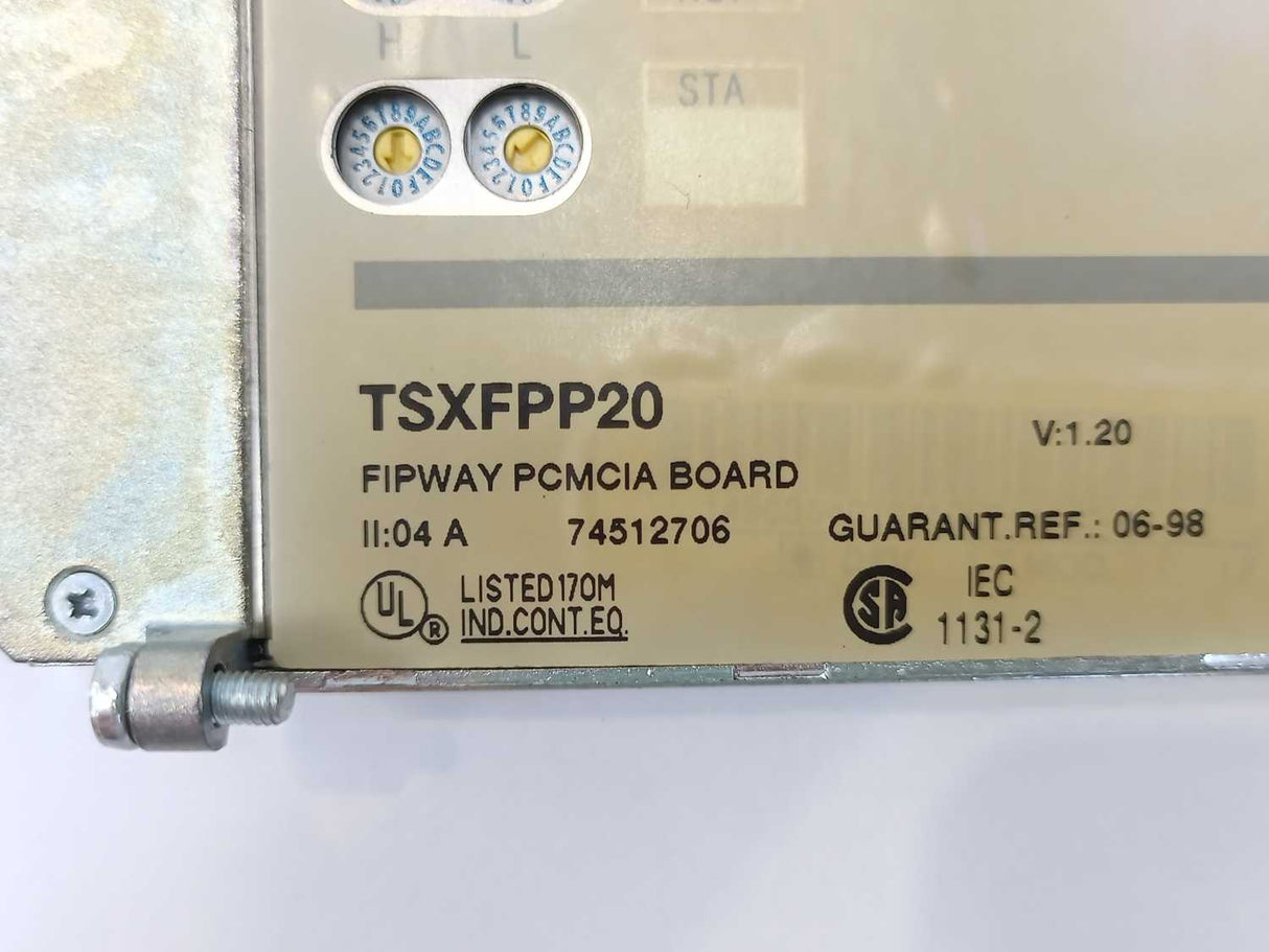 Schneider Automation TSXFPP20 FIPWAY PCMCIA BOARD