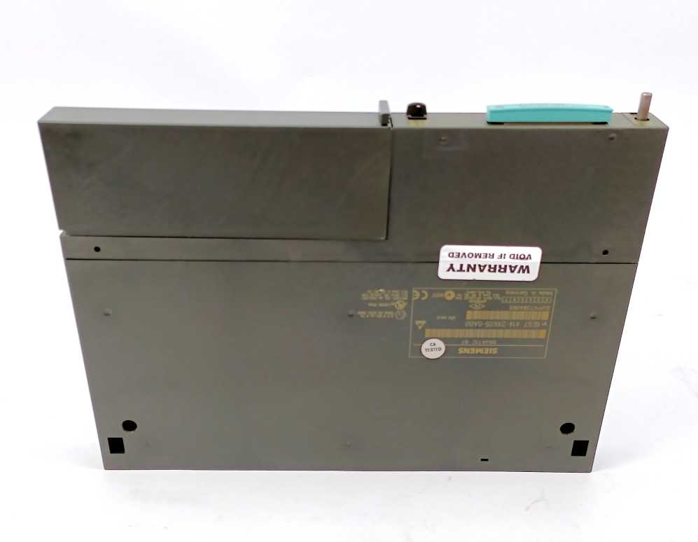 Siemens 6ES7414-2XK05-0AB0 SIMATIC S7-400 CPU w/ 6ES7952-1KL00-0AA0 Memory Card