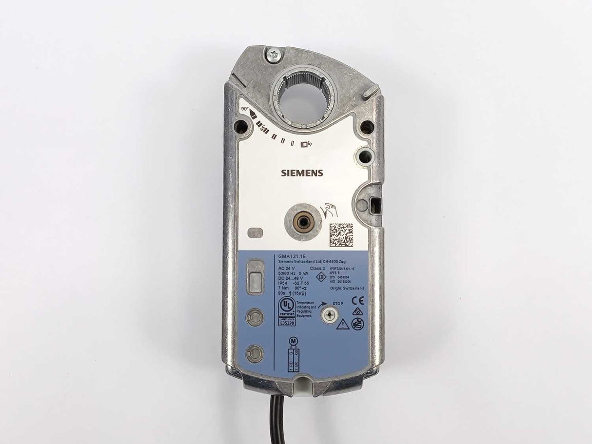 Siemens GMA121.1E Rotary Air Damper Actuator