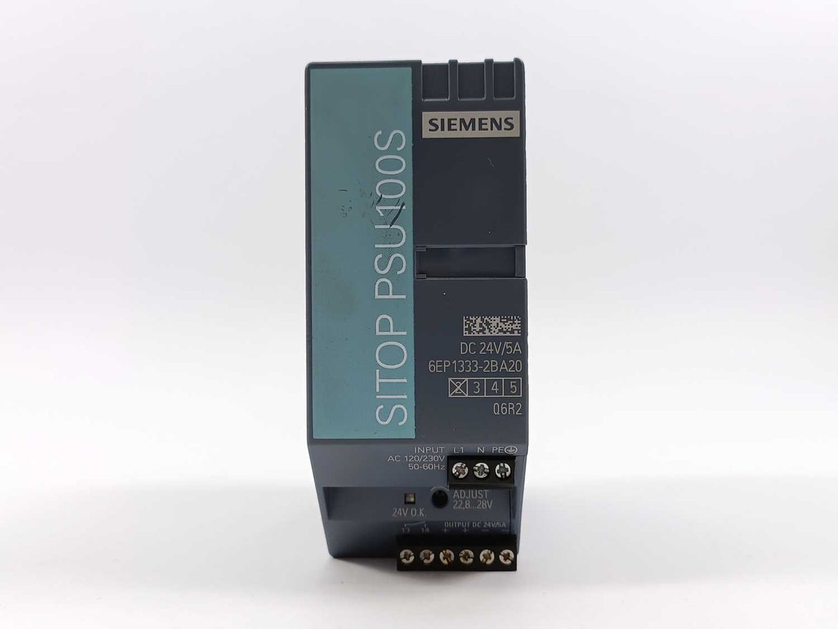 Siemens 6EP1333-2BA20 SITOP PSU100S 24 V/5 A Power Supply