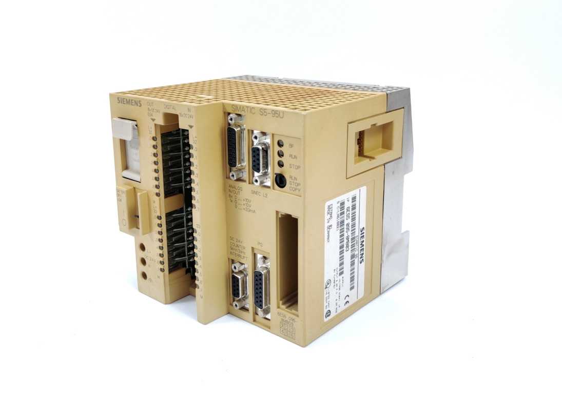 Siemens 6ES5 095-8MB03 SIMATIC S5-95U COMPACT UNIT WITH PROFIBUS INTERFACE