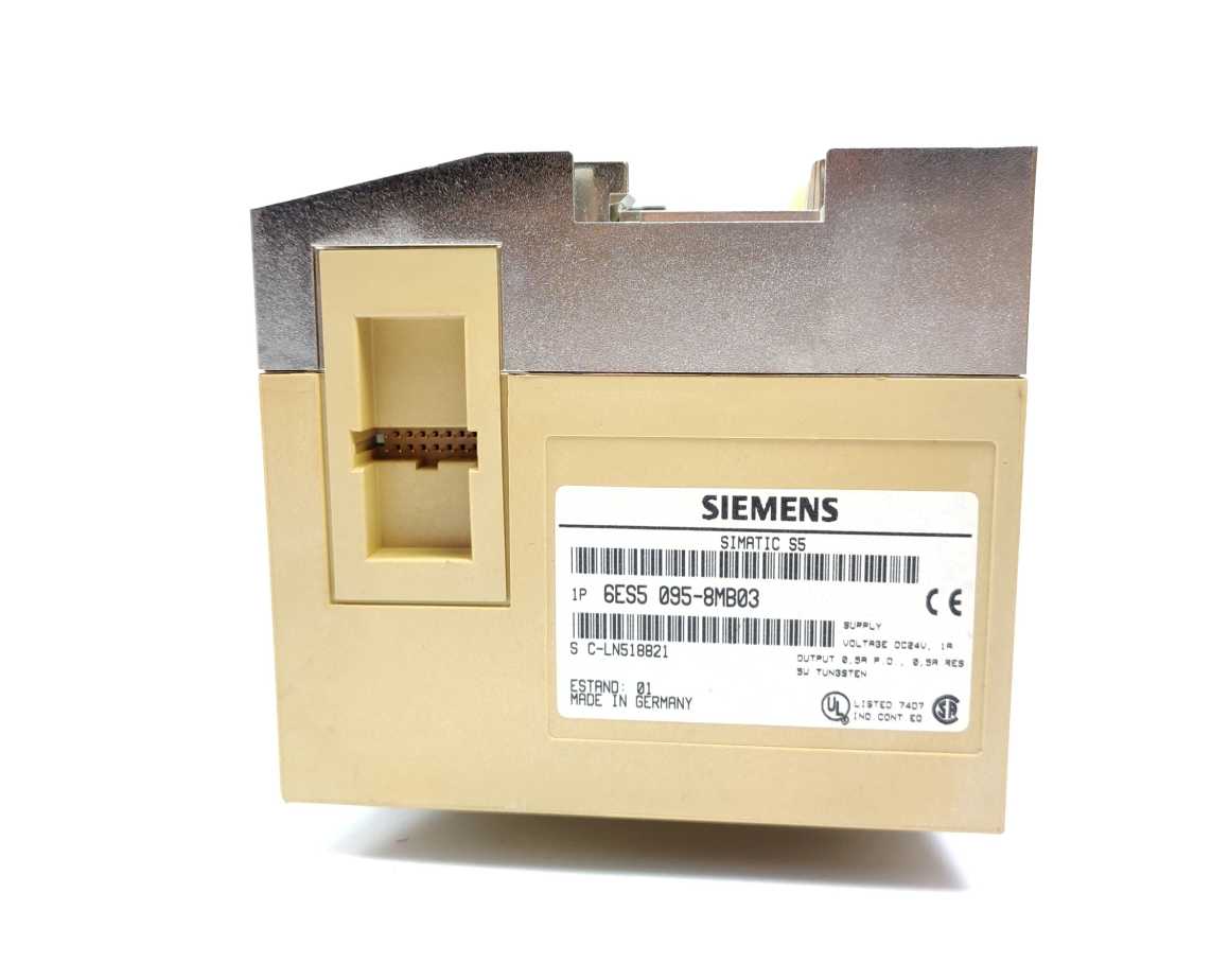 Siemens 6ES5 095-8MB03 SIMATIC S5-95U COMPACT UNIT WITH PROFIBUS INTERFACE