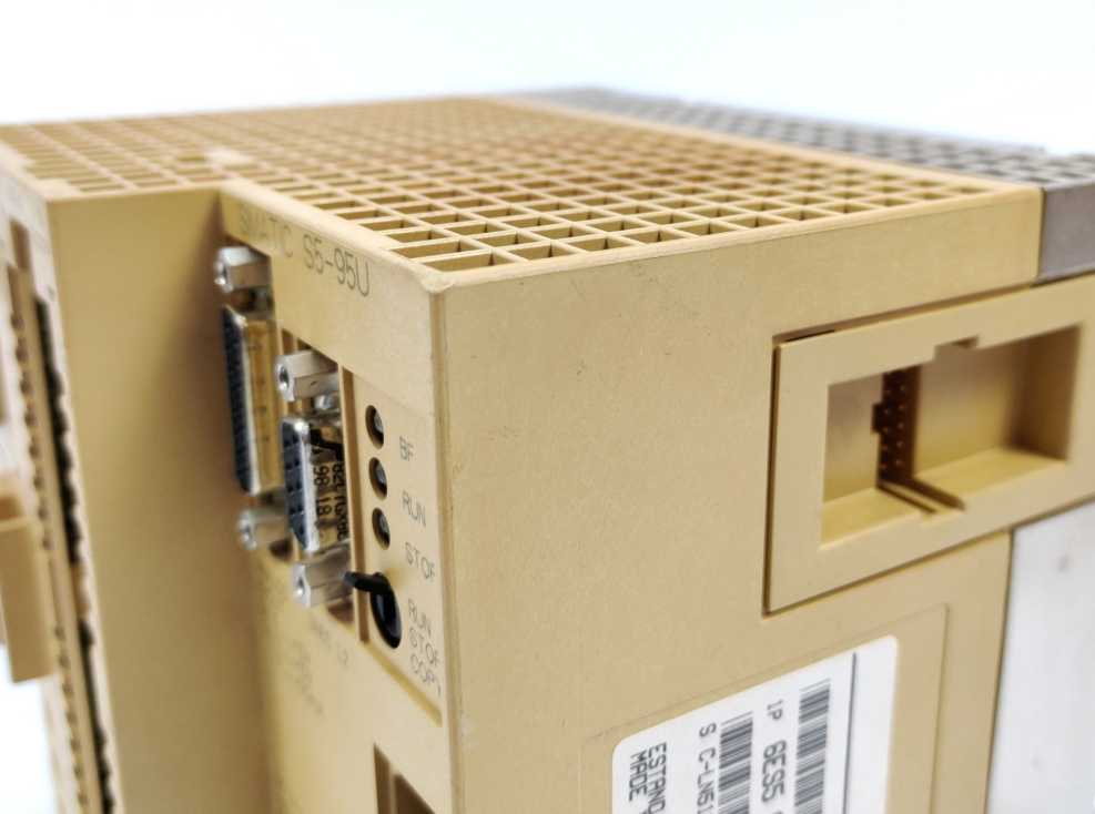 Siemens 6ES5 095-8MB03 SIMATIC S5-95U COMPACT UNIT WITH PROFIBUS INTERFACE
