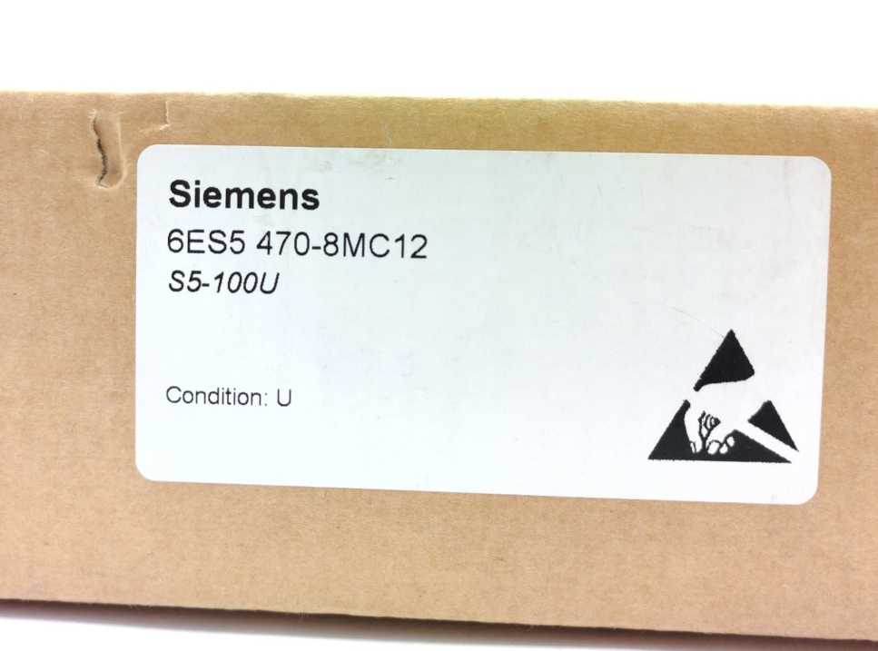 Siemens 6ES5470-8MC12 SIMATIC S5 Analog Output