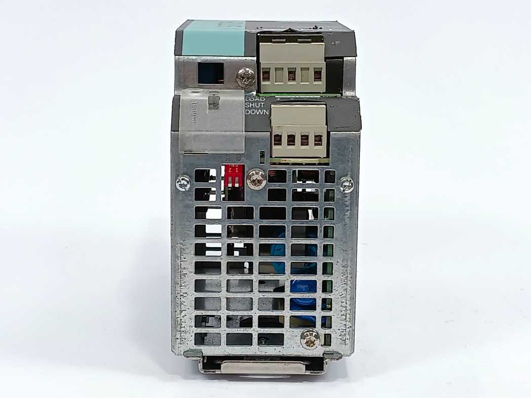 Siemens 6EP1333-3BA00 SITOP modular 5A 1/2 ph E01 out: 24V 5A