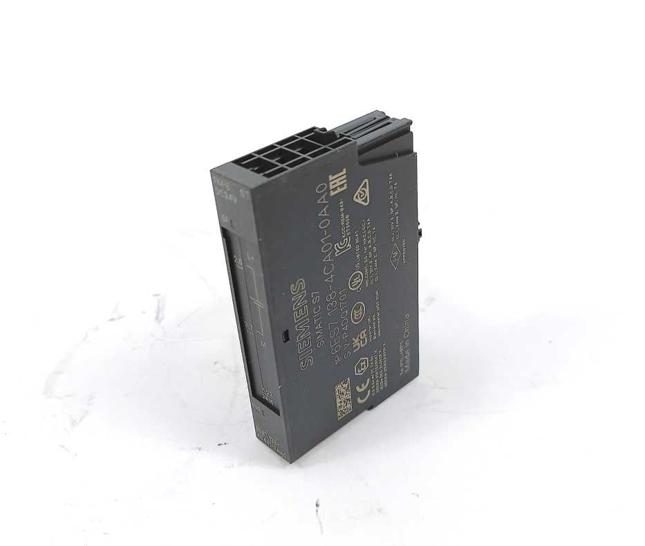 Siemens 6ES7138-4CA01-0AA0 SIMATIC ET 200S 3 Pcs. set