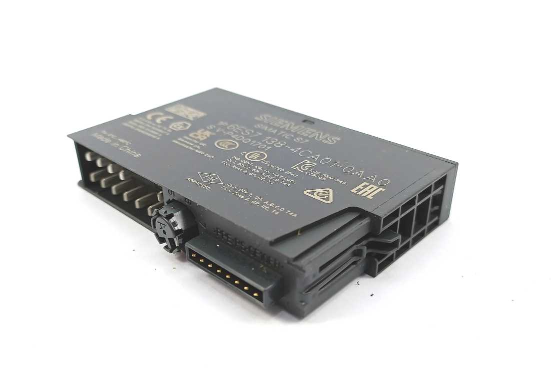 Siemens 6ES7138-4CA01-0AA0 SIMATIC ET 200S 3 Pcs. set