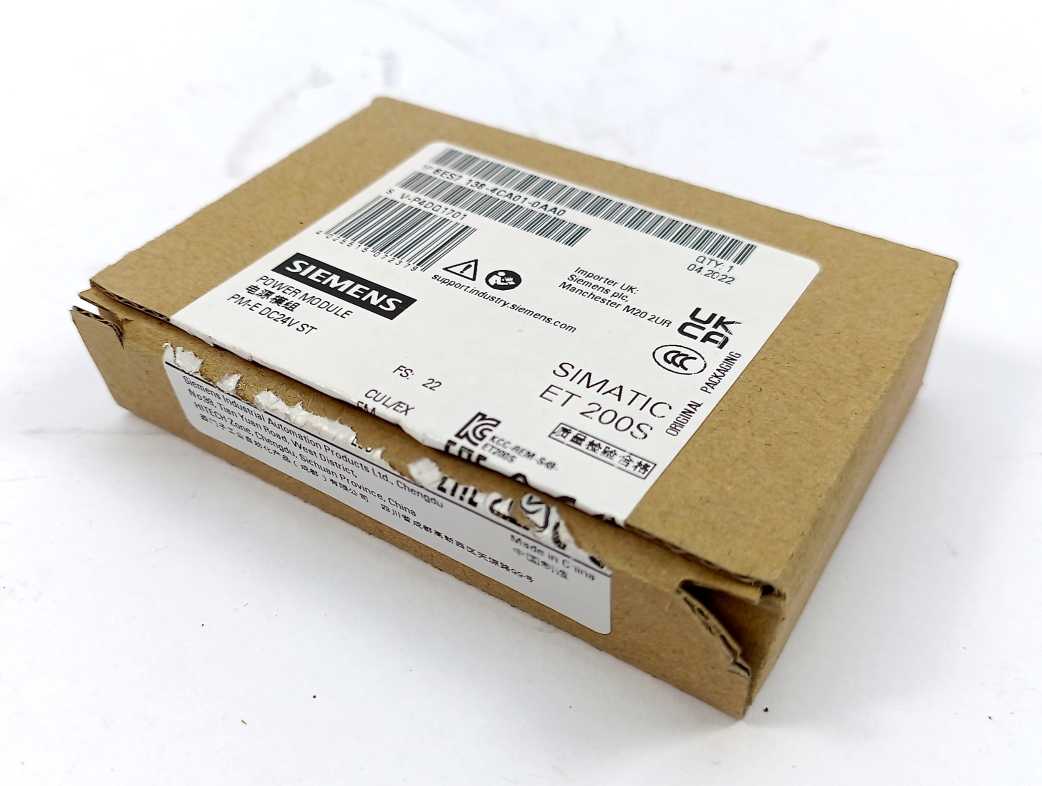 Siemens 6ES7138-4CA01-0AA0 SIMATIC ET 200S 3 Pcs. set