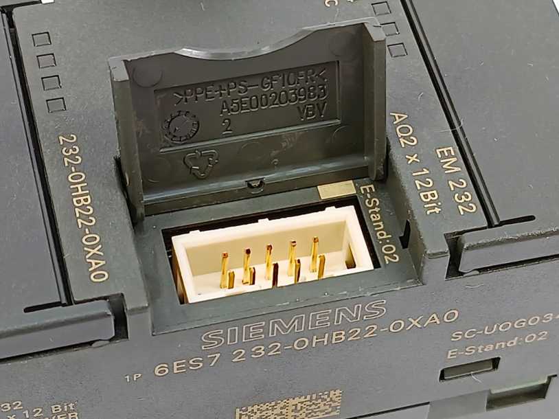 Siemens 6ES7232-0HB22-0XA0 SIMATIC S7-200, Analog Output EM 232