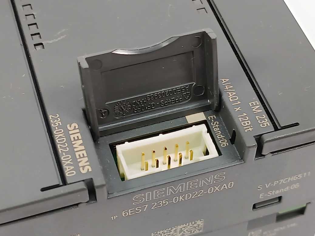 Siemens 6ES7235-0KD22-0XA0 SIMATIC S7-200, analog I/O EM 235