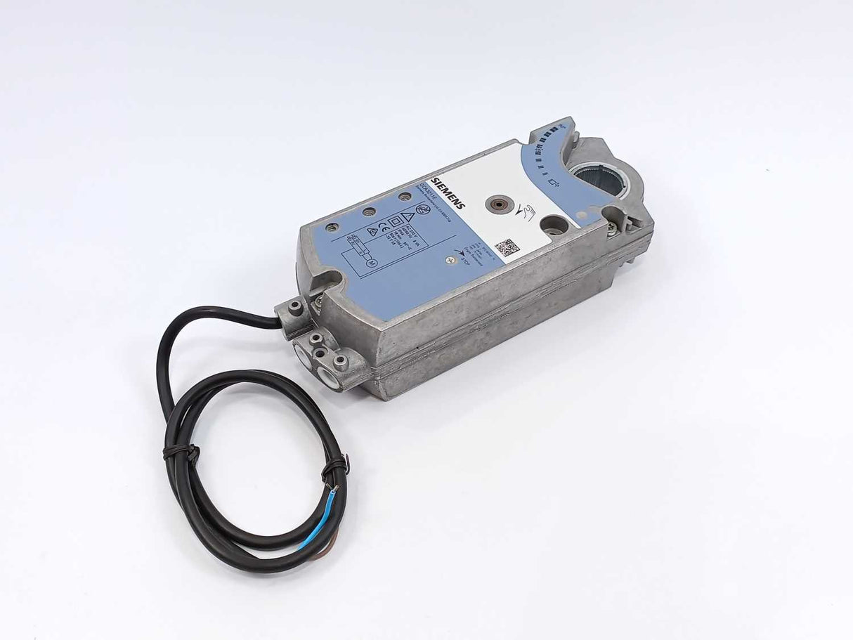 Siemens GCA321.1E Rotary Air Damper Actuator, AC 230 V, 2-position, 18 Nm