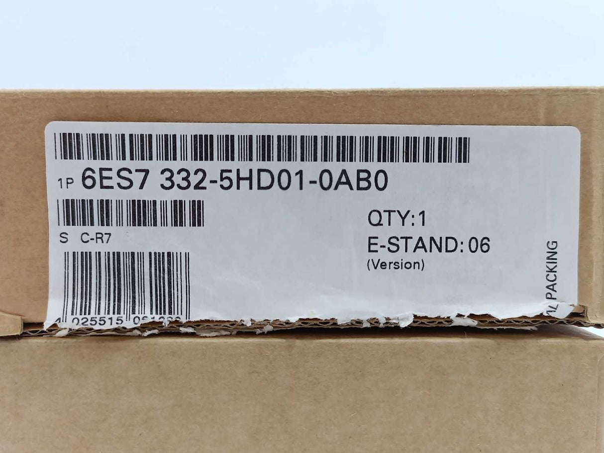 Siemens 6ES7332-5HD01-0AB0 Analog Output SM332