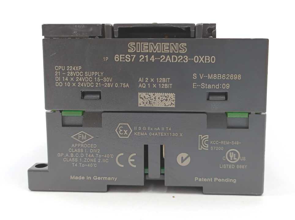 Siemens 6ES7214-2AD23-0XB0 SIMATIC S7-200 CPU 224XP Compact Unit