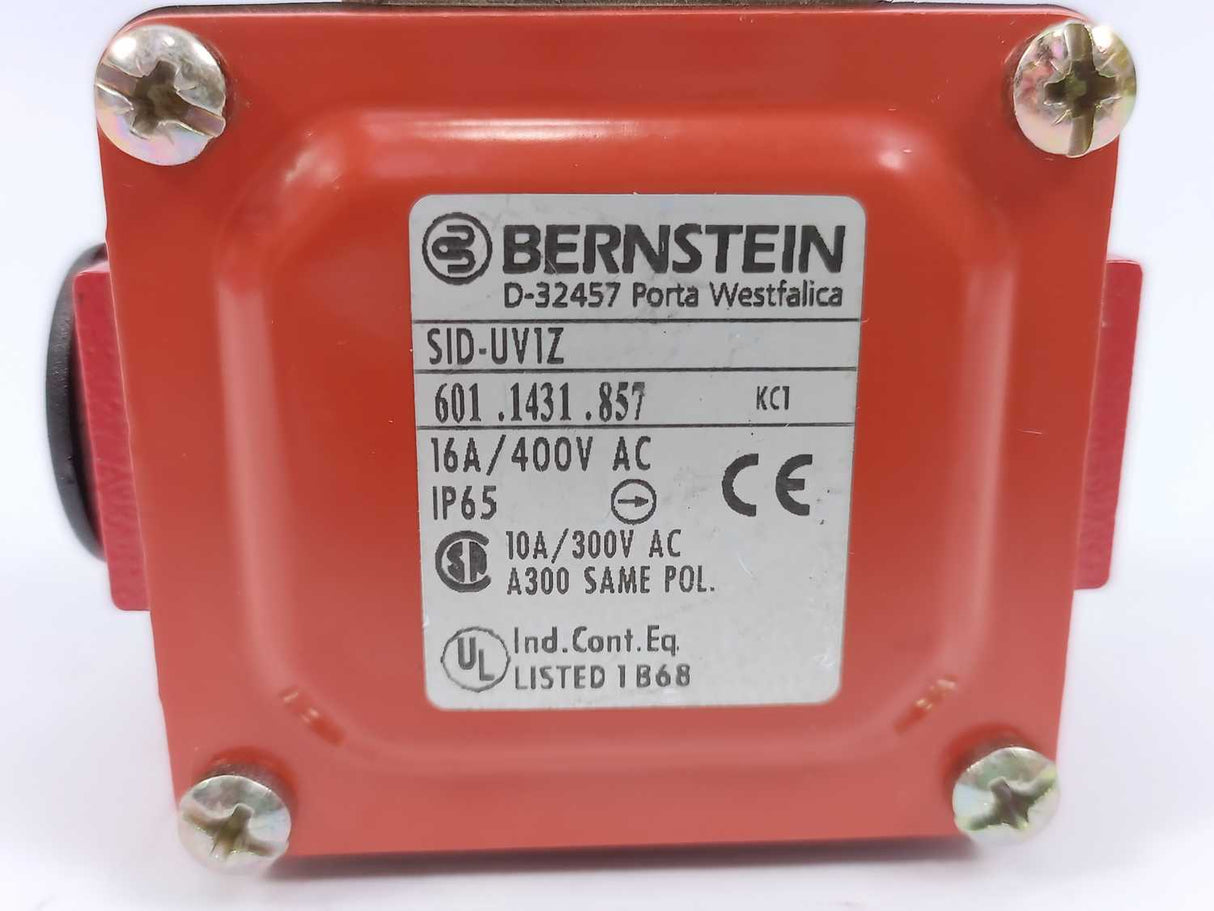 Bernstein SID-UV1Z 601.1431.857 Rop Pull Switch 16A/400V AC IP65