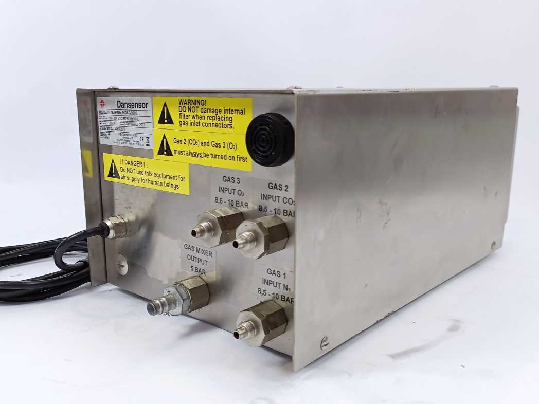 PBI Dansensor MAP Mix 9001-3/200B Gas Mixer 90-264VAC 50-60Hz + PE