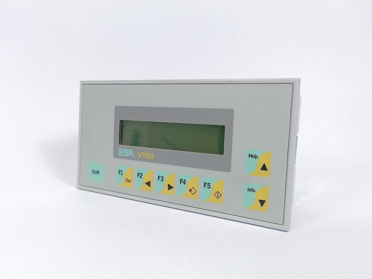 ESA VT05000000 VT50 Operator Panel