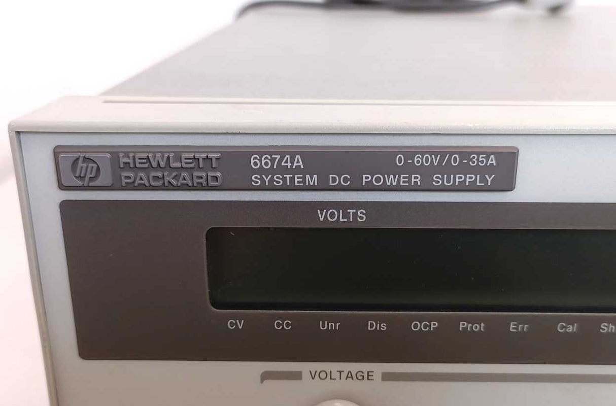 Hewlett Packard 6674A HP 2000W System Power Supply, 60V, 35A