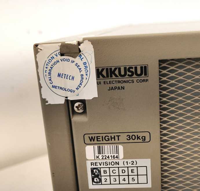 Kikusui PCR 500L AC power supply 1Hz -1kHz, 0-300V, 5A