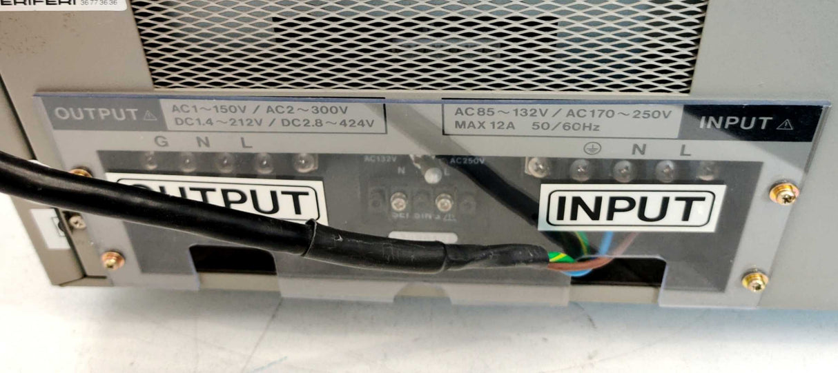 Kikusui PCR 500L AC power supply 1Hz -1kHz, 0-300V, 5A