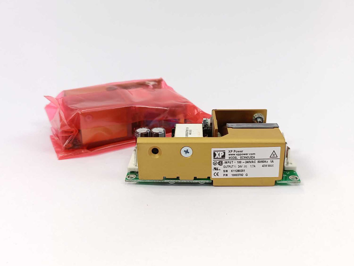 XP Power ECM40US24 P/N 1003792 Open Frame 24V, 1.7A, 40W