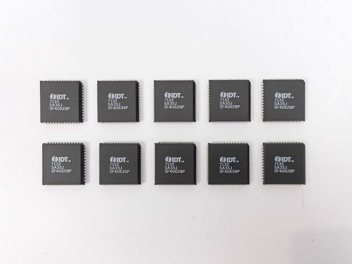 IDT 7132SA35J 2K x 8 Dual-Port RAM. Batch of 10 pcs.