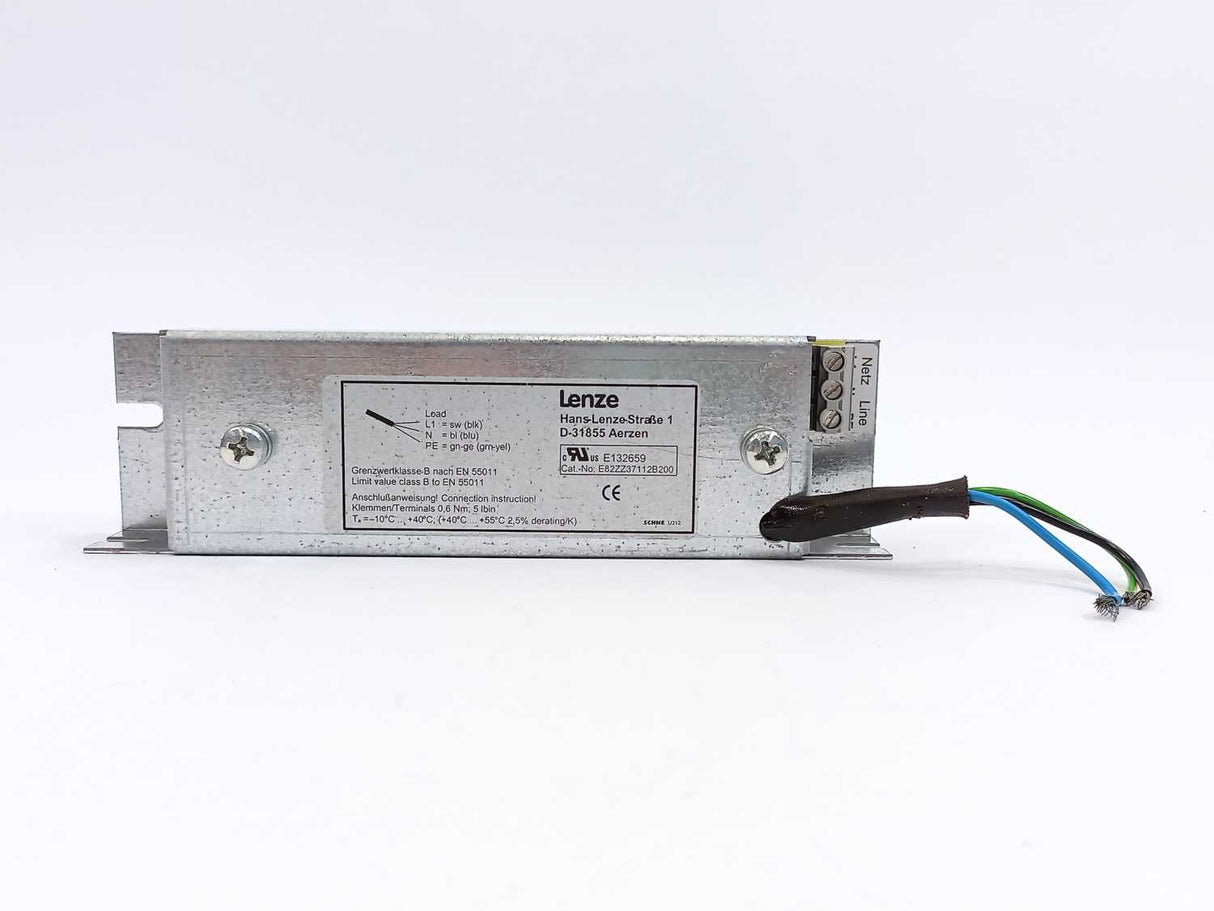 LENZE E82ZZ37112B200 RFI Filter SD