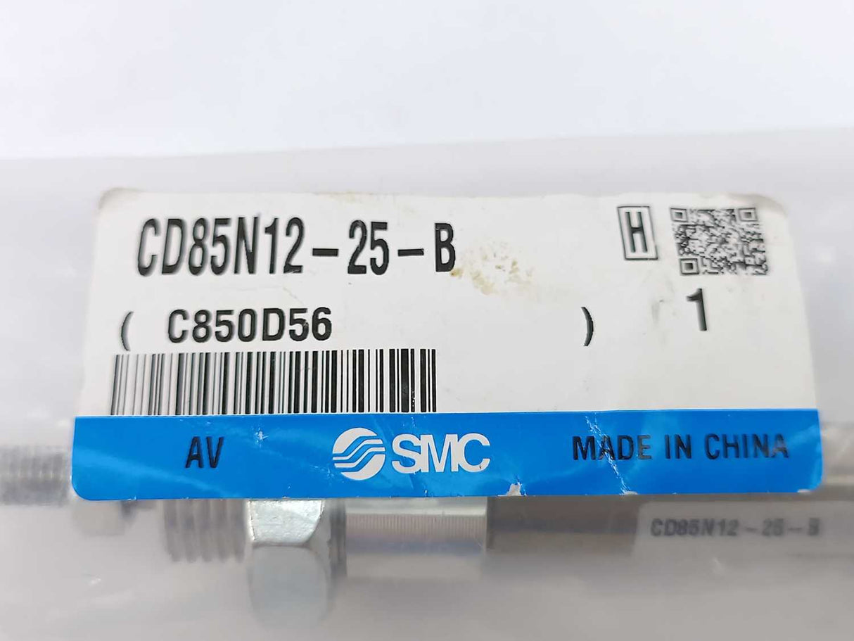 SMC CD85N12-25-B C85 Standard Cylinder, Double Acting