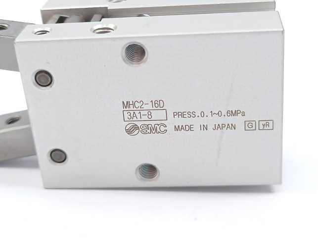 SMC MHC2-16D Pneumatic 2-Finger Gripper MHA12