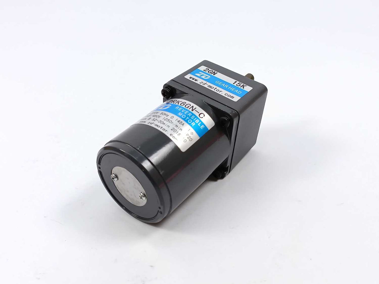 ZD Motor 2RK6GN-C + 2GN 15K Miniature Gear Speed Motor 6W 220V