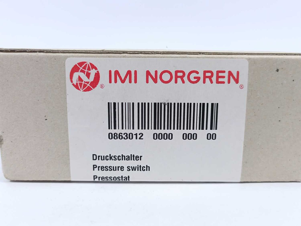 IMI NORGREN 33D 0863012 Pressure Switch B9184