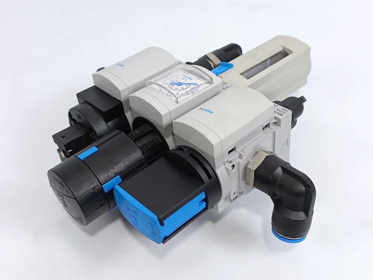 Festo 529152 MS4-LFR-1/4-D7-CRM-AS Filter Regulator w/ 541258 & 542578