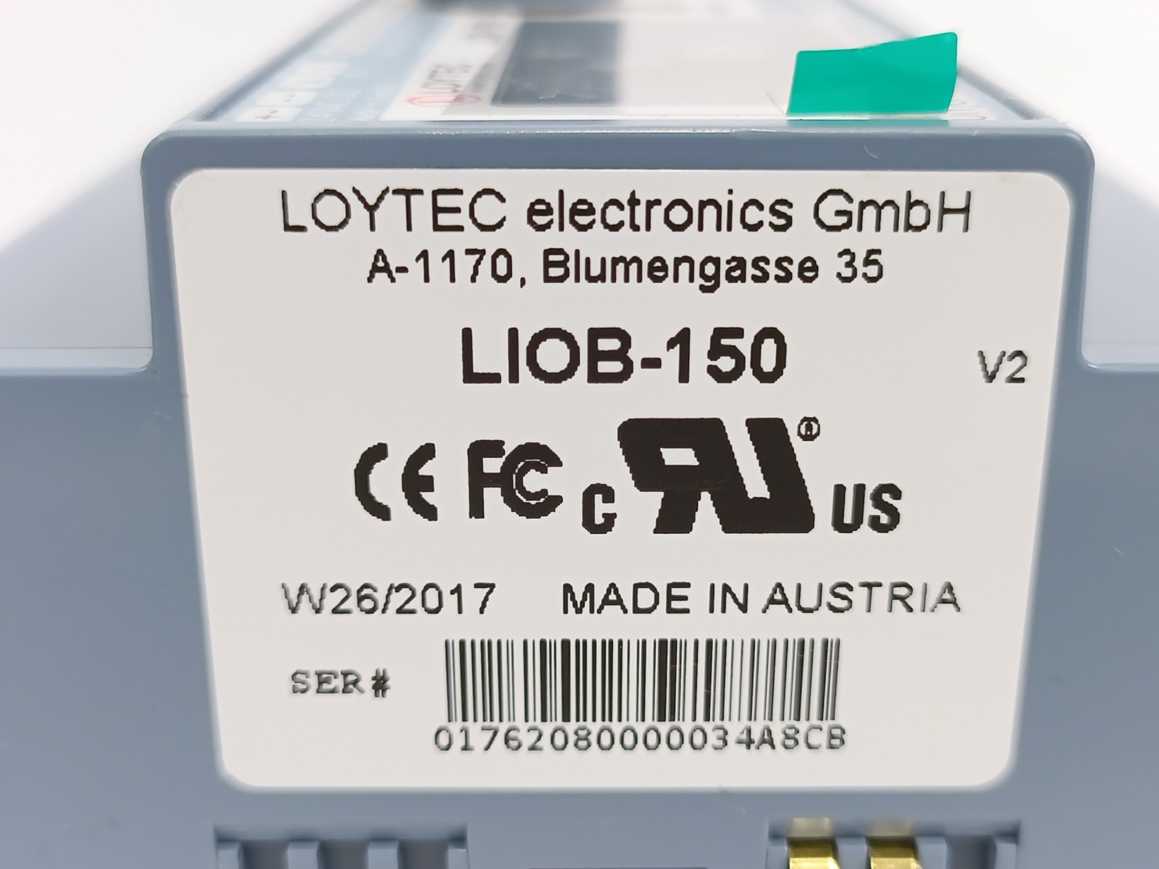 LOYTEC LIOB-150 L-IOB I/O Module