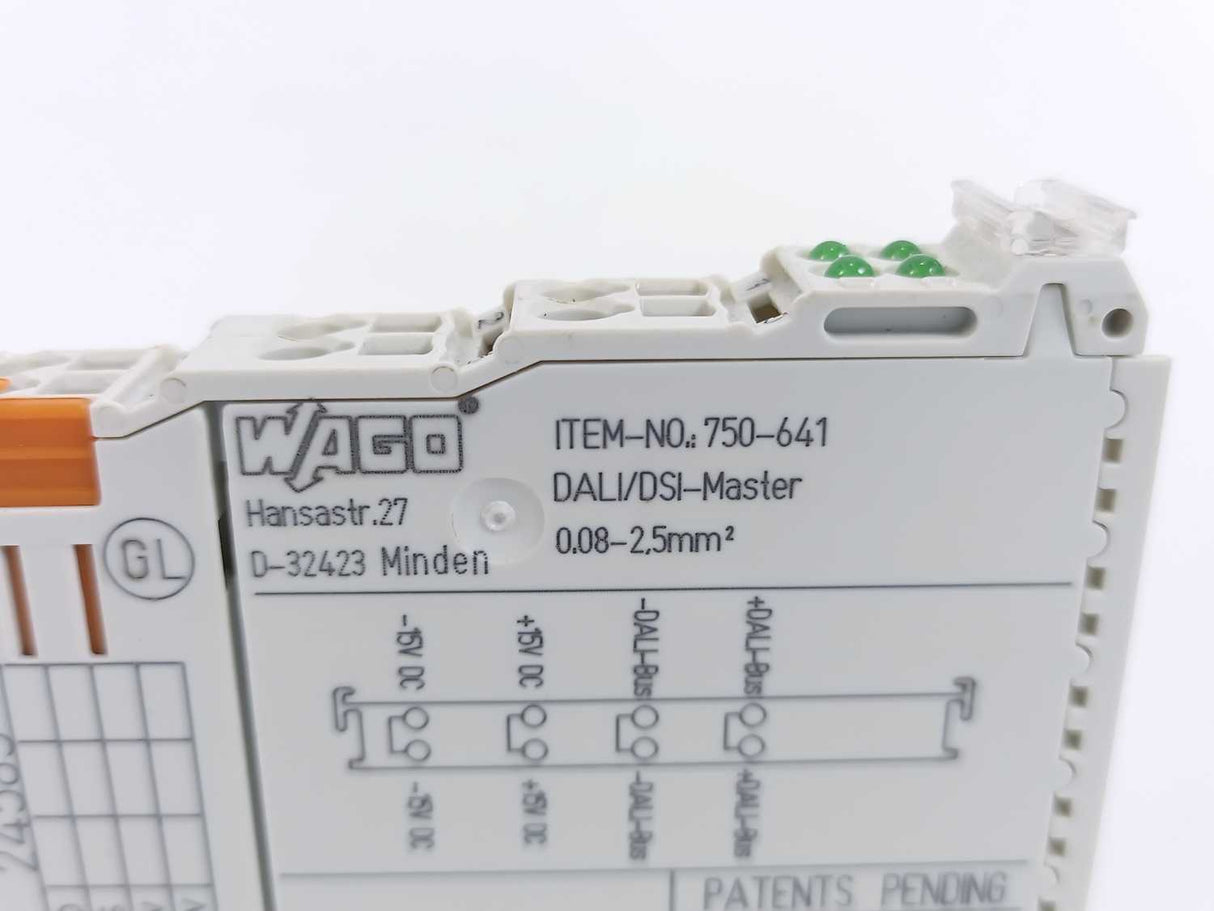 Wago 750-641 DALI/DSI-Master 0,008-2,5mm2, Batch of 5 pcs.