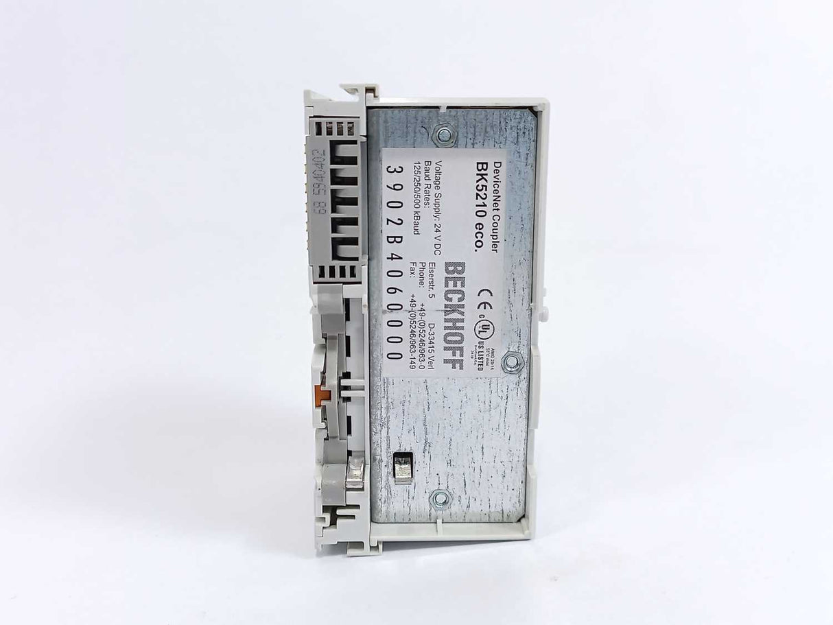 Beckhoff BK5210 Bus Coupler for DeviceNet 256 I/O