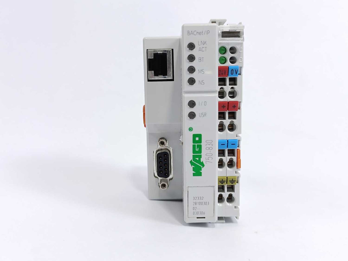 Wago 750-830 BACnet/IP Controller
