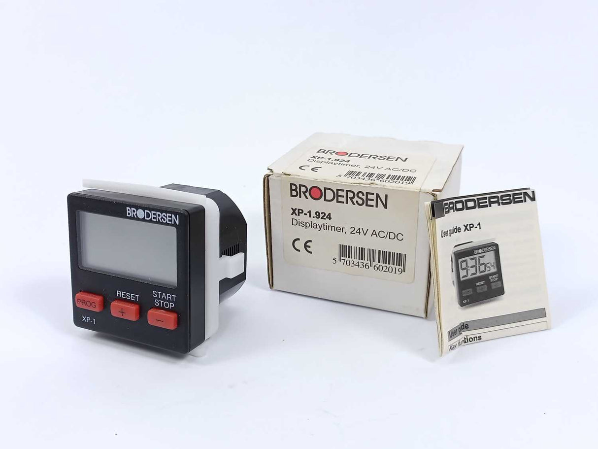 BRODERSEN XP-1 Display Timer 24V AC/DC 5T55