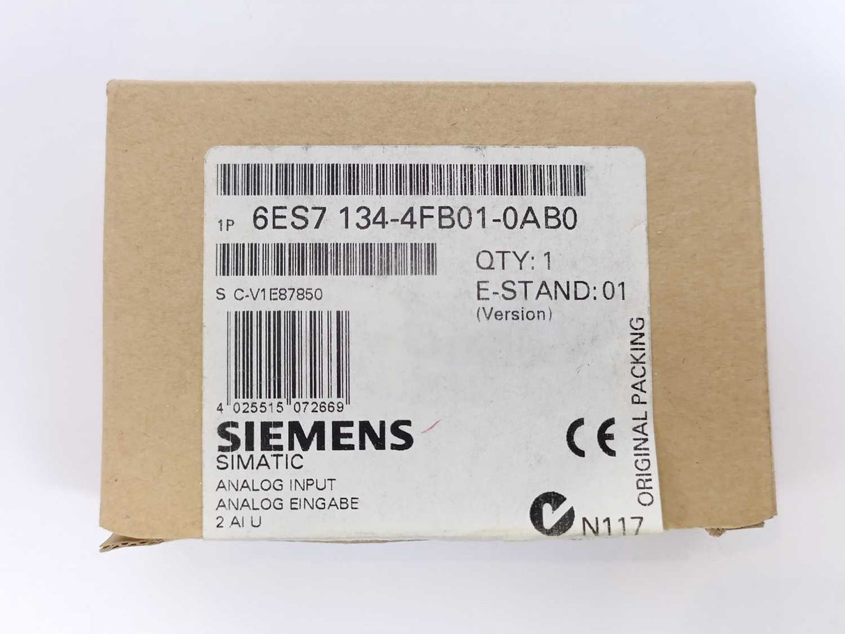 Siemens 6ES7134-4FB01-0AB0 SIMATIC S7 Analog Input Module