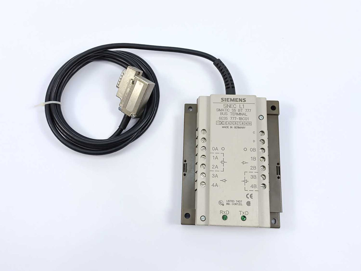 Siemens 6ES5777-1BC01 SIMATIC S5 BT 777 Bus Terminal